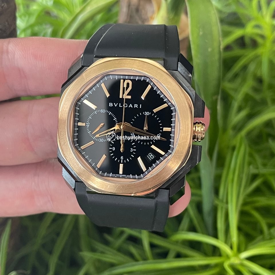 IMG_9085 Bulgari Octo Rose gold 102115 BGOP41BGLDCH Replica 2
