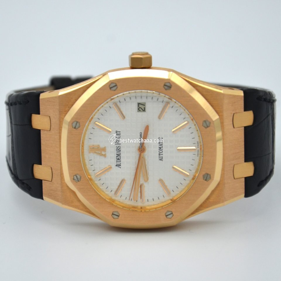 IMG_9085 Audemars Piguet Royal Oak Selfwinding Mens watch Unisex Automatic Rose gold 15300OR.OO.D088CR.02 Replica 2