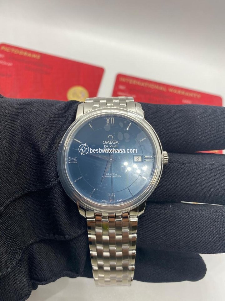 IMG_9085 Omega De Ville Prestige Mens watch Unisex Automatic Steel 424.10.40.20.03.001 Replica 2