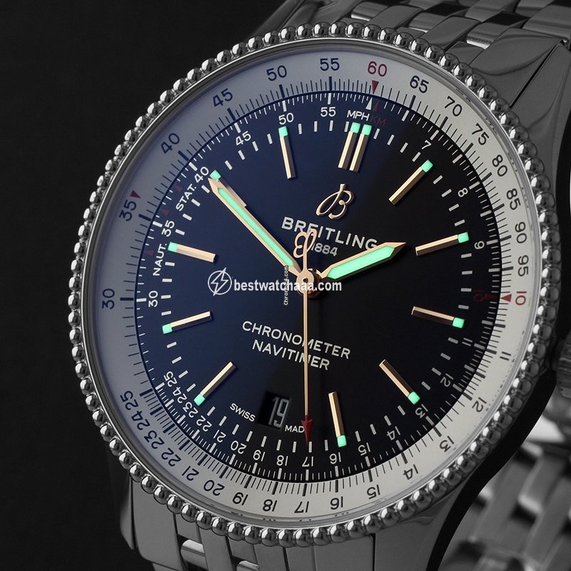 IMG_9085 Breitling Navitimer Mens watch Unisex Automatic Steel A17326211B1A1 Replica 2