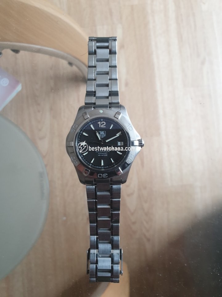IMG_9085 TAG Heuer Aquaracer 300M Mens watch Unisex Automatic Steel WAF2110 Replica 2