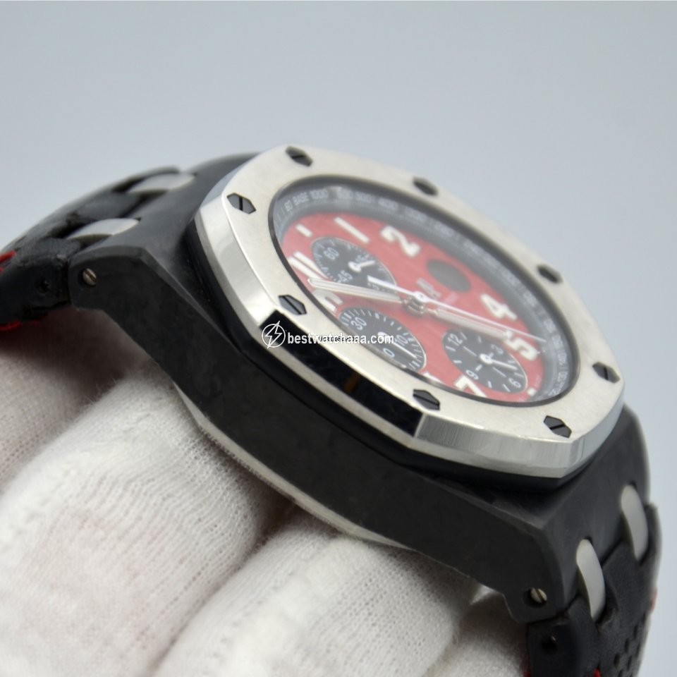IMG_9085 Audemars Piguet Royal Oak Offshore Chronograph Mens watch Unisex Automatic Carbon 26190OS.OO.D003CU.01 Replica 2