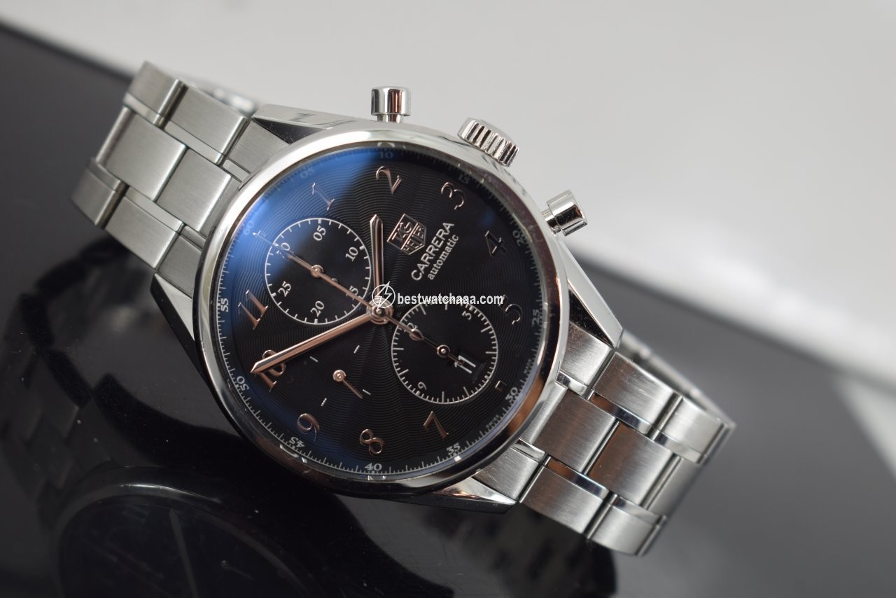 IMG_9085 TAG Heuer Carrera Calibre 16 Mens watch Unisex Automatic Steel CAS2110.BA0730 Replica 2