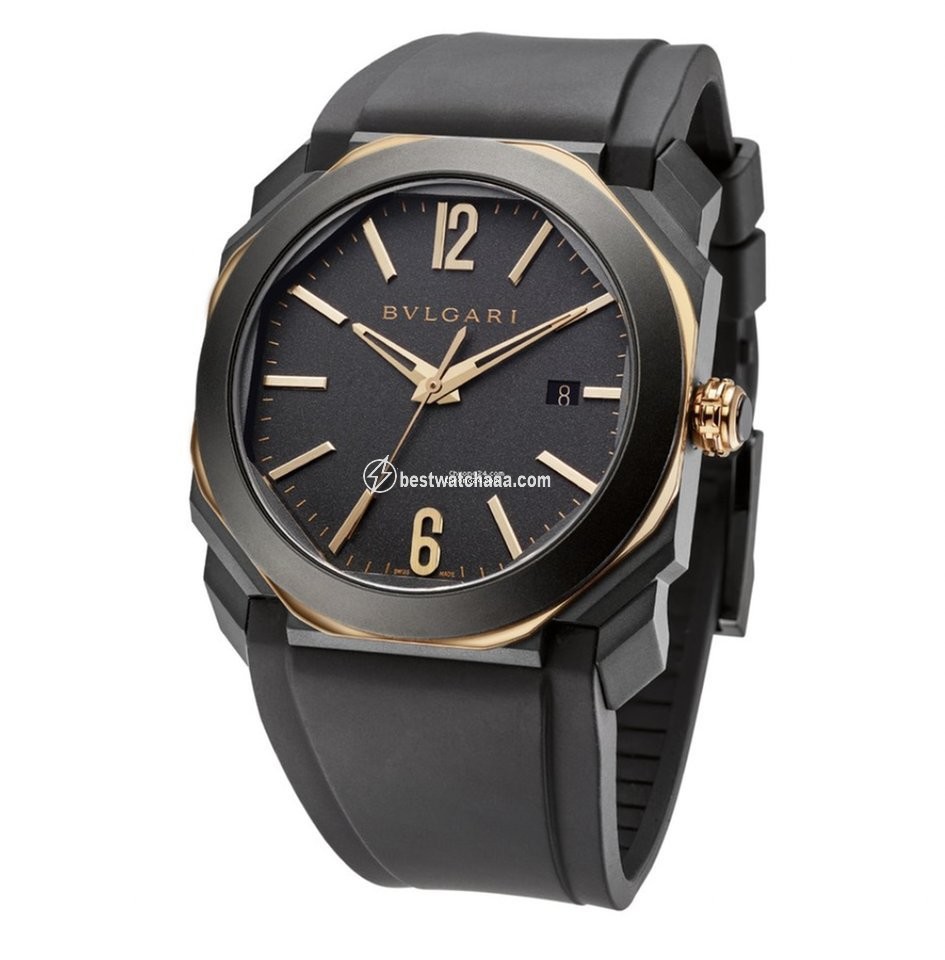 IMG_9085 Bulgari Octo Mens watch Unisex Automatic Steel 103085 BGO41PBBSGVD Replica 2