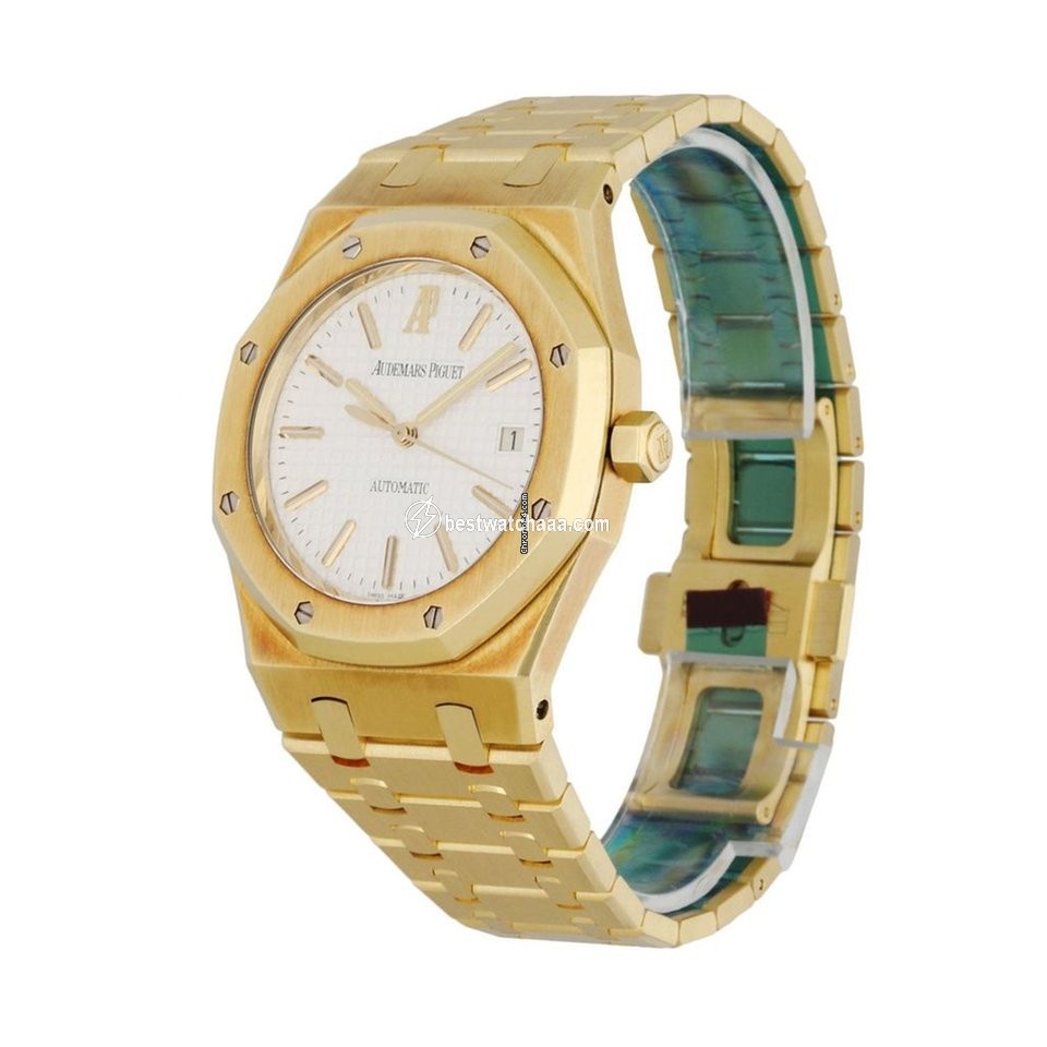IMG_9085 Audemars Piguet Royal Oak Selfwinding Mens watch Unisex Automatic Yellow gold 15300BA Replica 2