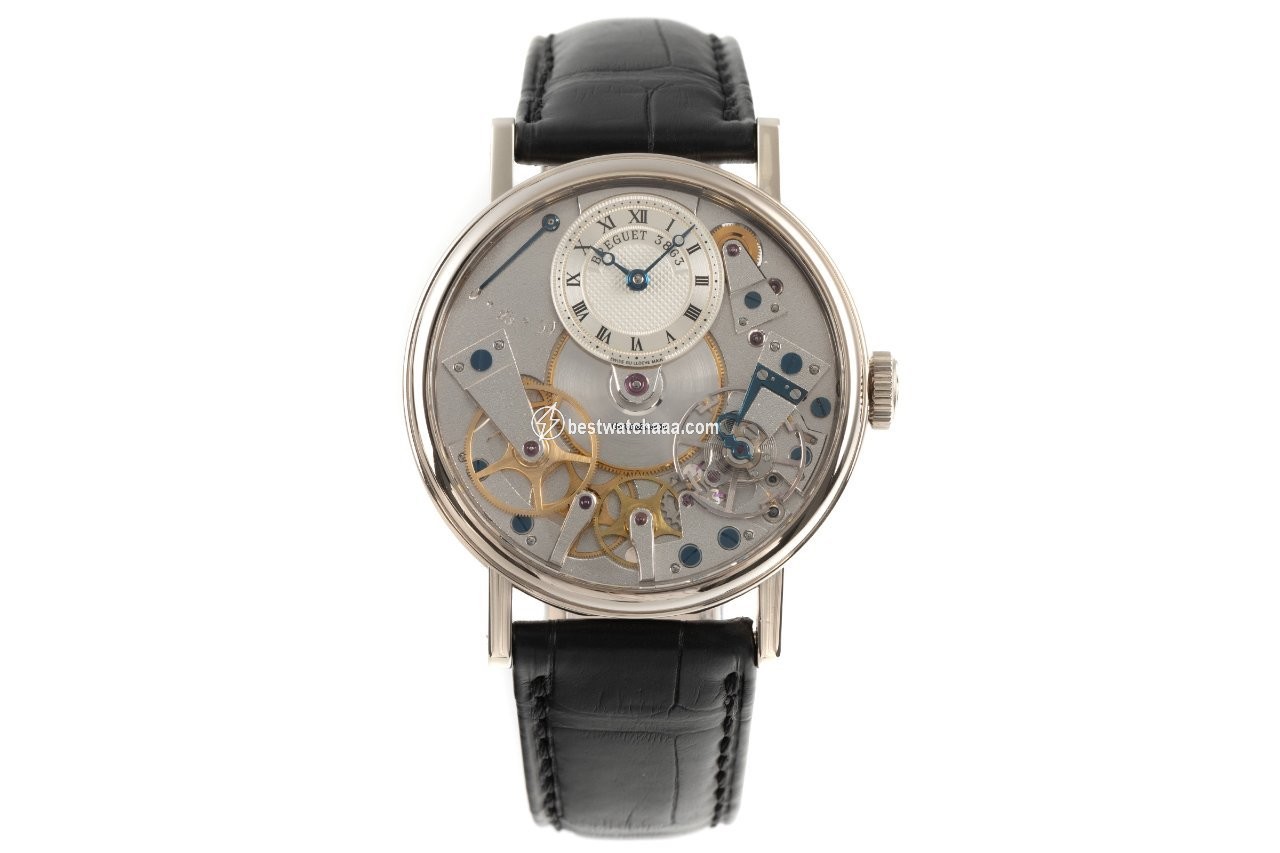 IMG_9085 Breguet Tradition Mens watch Unisex Manual winding Yellow gold 7027 Replica 2
