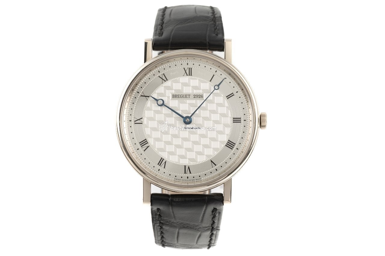 IMG_9085 Breguet Classique Mens watch Unisex Manual winding White gold 5967BB119W6 Replica 2