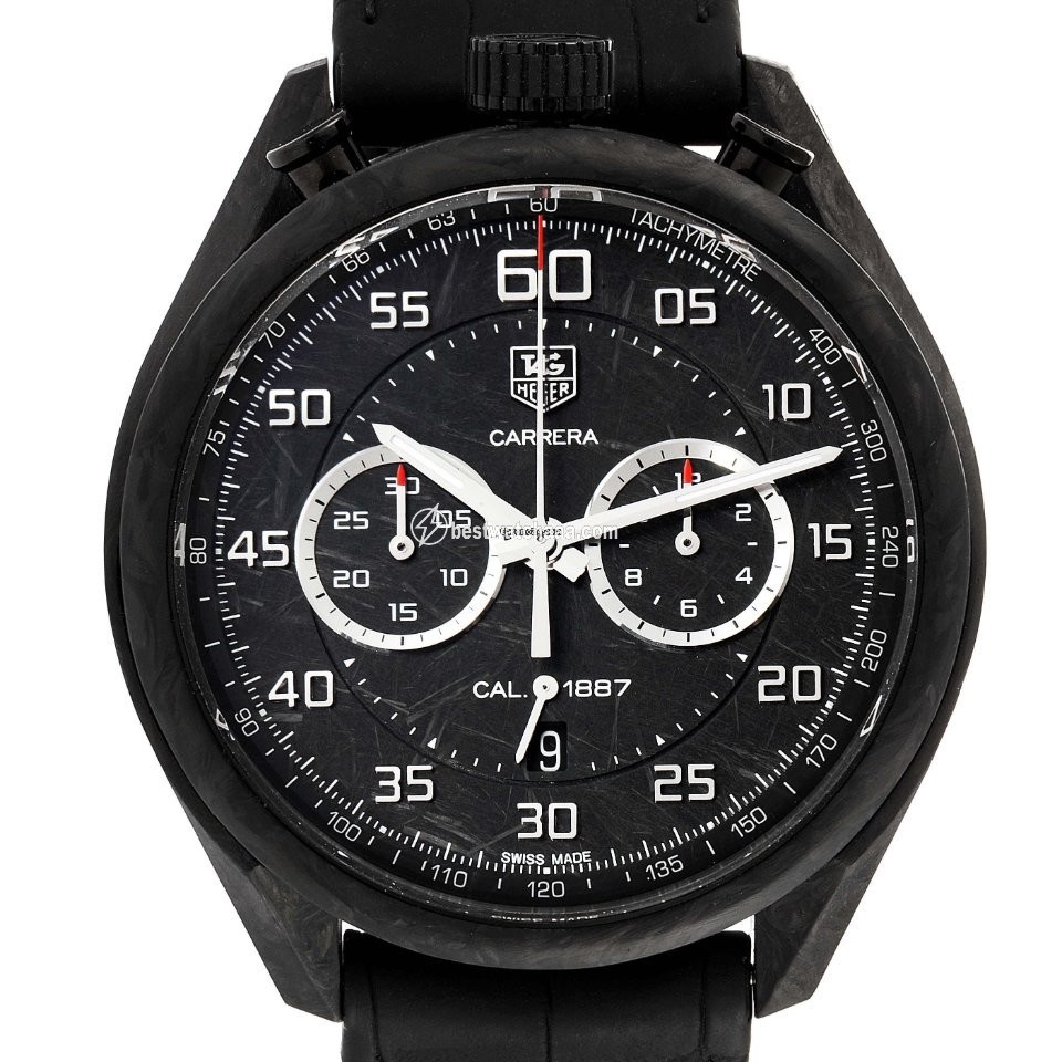 IMG_9085 TAG Heuer Carrera Calibre 1887 Mens watch Unisex Automatic Carbon CAR2C90.FC6341 Replica 2