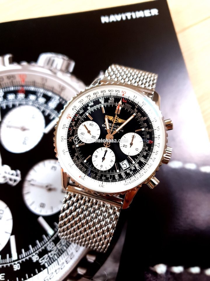 IMG_9085 Breitling Navitimer Mens watch Unisex Automatic Steel A23322-011 Replica 2