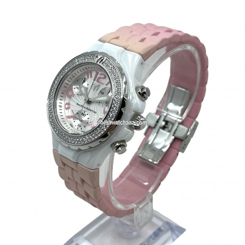 IMG_9085 Technomarine TechnoDiamond Womens watch Quartz Ceramic DTC Replica 2