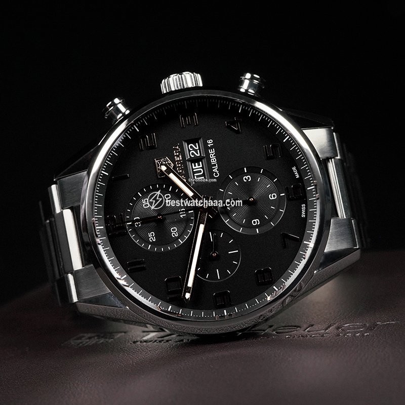 IMG_9085 TAG Heuer Carrera Calibre 16 Mens watch Unisex Automatic Steel CV2A1AB.BA0738 Replica 2