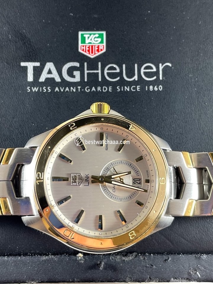 IMG_9085 TAG Heuer Link Calibre 6 Gold Steel wat2150.bb0953 Replica 2