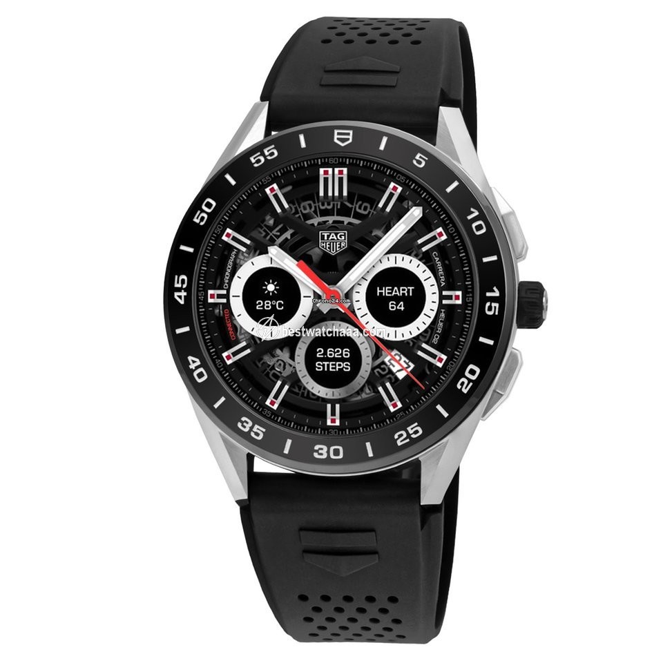 IMG_9085 TAG Heuer Connected Mens watch Unisex Steel SBG8A10.BT6219 Replica 2