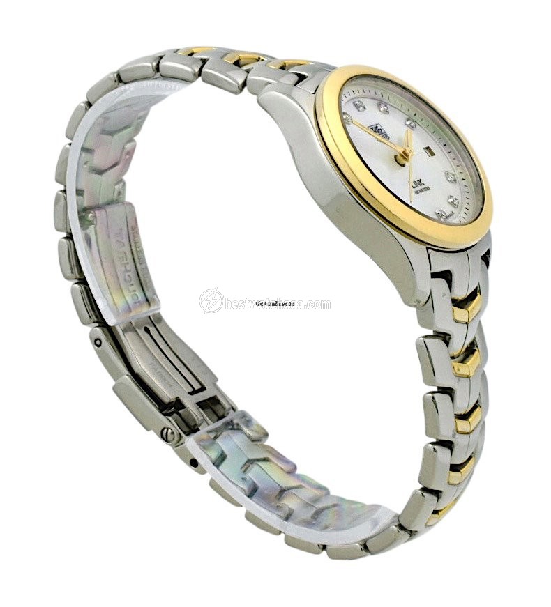 IMG_9085 TAG Heuer Link Lady Womens watch Quartz Gold Steel WJF1353.BB0581 Replica 2