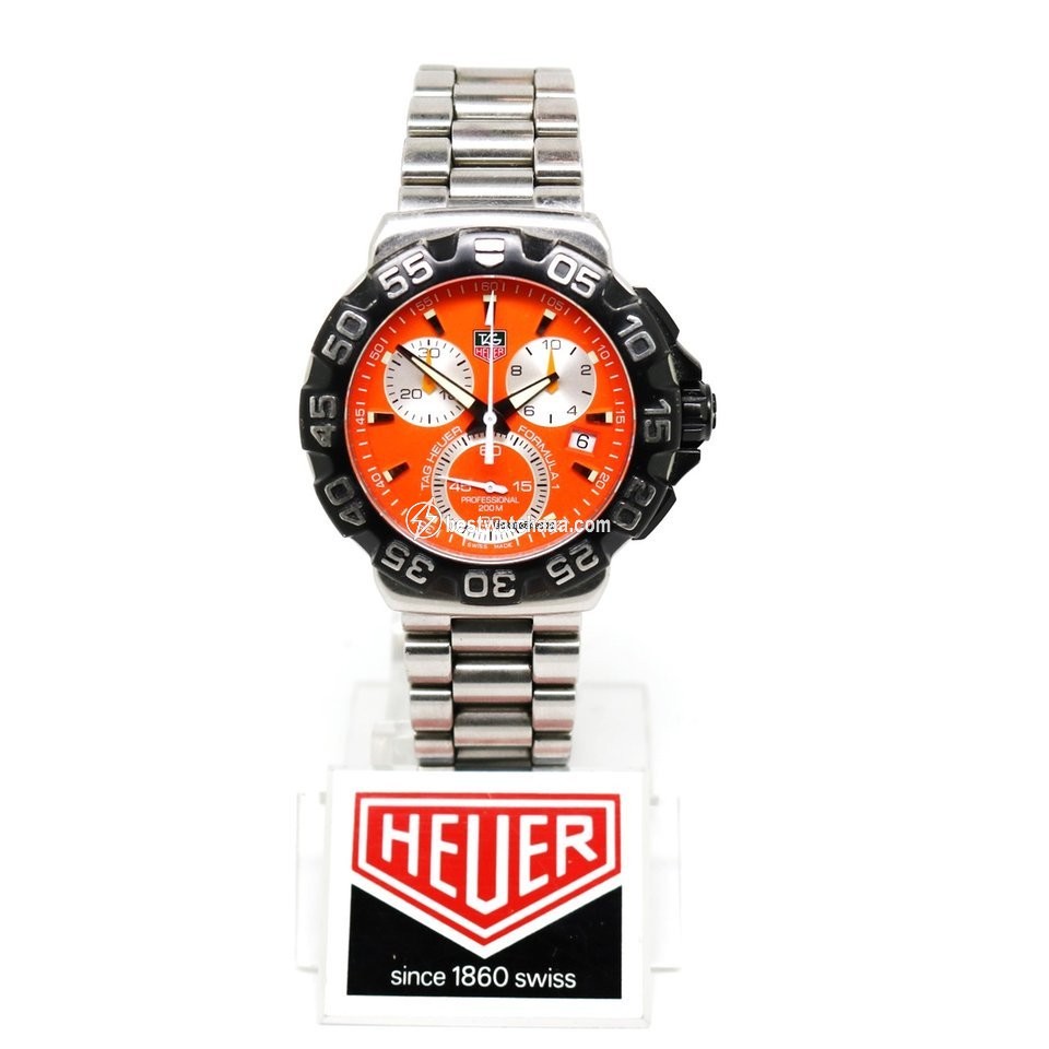 IMG_9085 TAG Heuer Formula 1 Quartz Mens watch Unisex Quartz Steel CAH1113 Replica 2