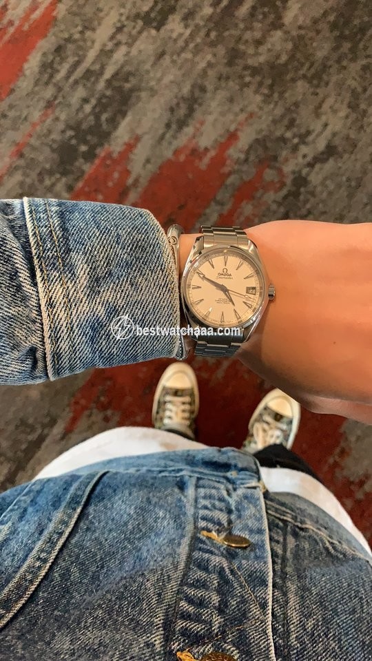 IMG_9085 Omega Seamaster Aqua Terra Mens watch Unisex Automatic Steel 231.10.39.21.02.001 Replica 2