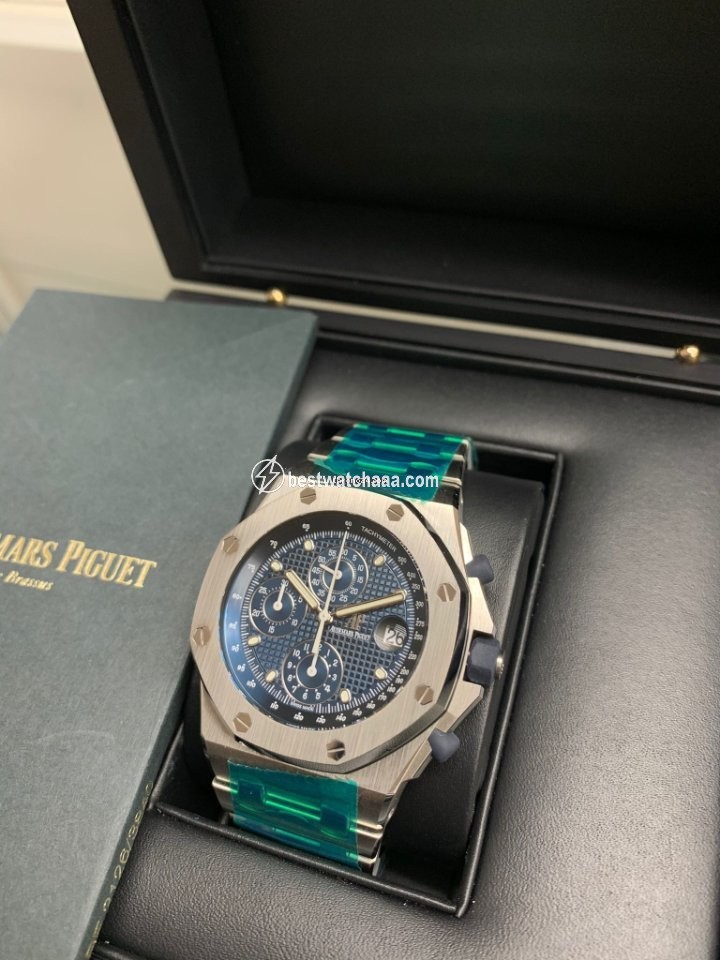 IMG_9085 Audemars Piguet Royal Oak Offshore Chronograph Mens watch Unisex Automatic Steel 26237ST.OO.1000ST.01 Replica 2