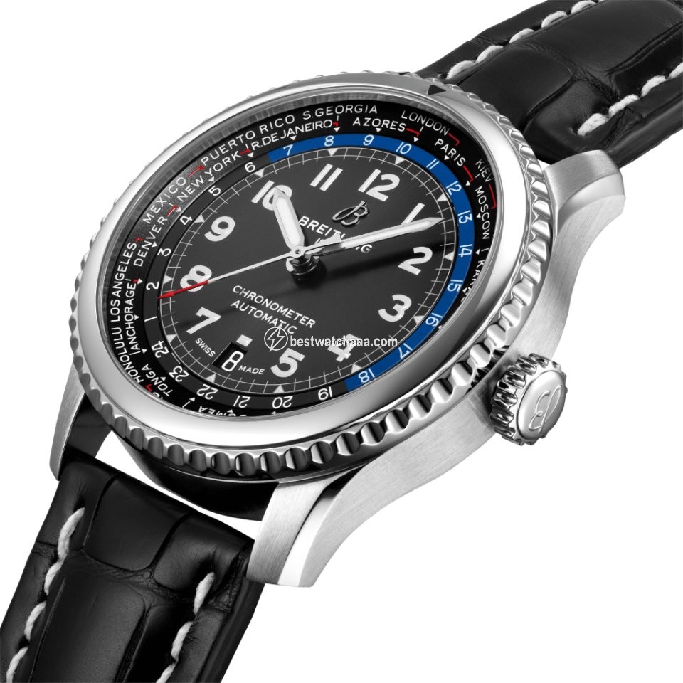 IMG_9085 Breitling Aviator 8 Mens watch Unisex Automatic Steel AB3521U41B1P1 Replica 2