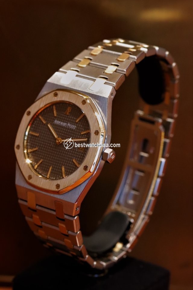 IMG_9085 Audemars Piguet Royal Oak Mens watch Unisex Quartz Gold Steel 56175SA.O.0789SA.01 Replica 2