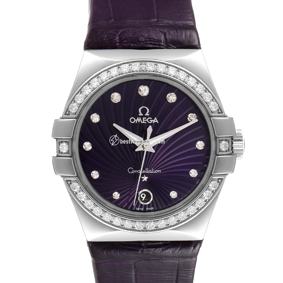 IMG_9085 Omega Constellation Quartz Womens watch Quartz Steel 123.18.35.60.60.001 Replica 2