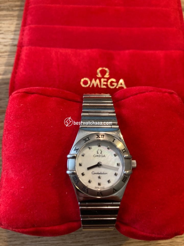 IMG_9085 Omega Constellation Womens watch Quartz Steel 1561.71.00 Replica 2