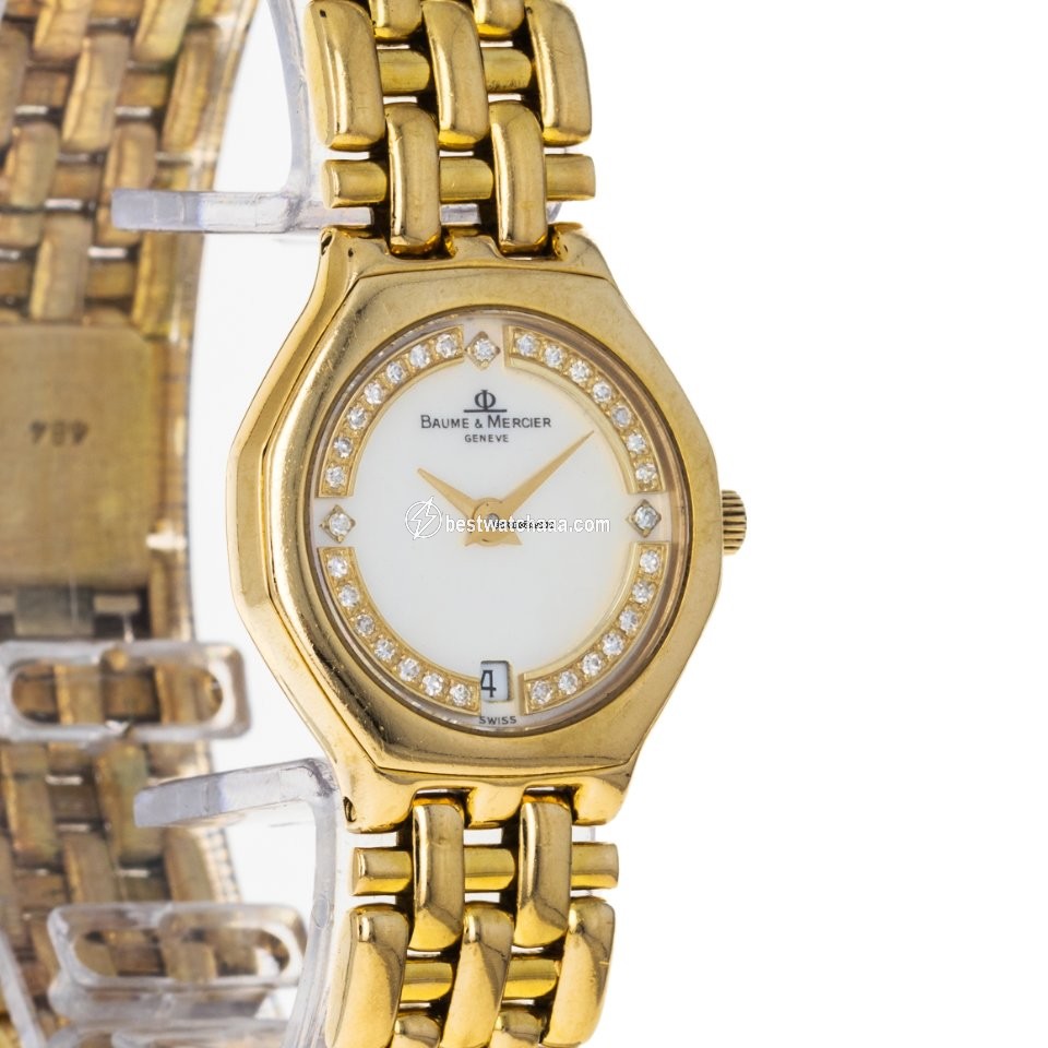IMG_9085 Baume & Mercier Classima Womens watch Quartz Yellow gold 16759.9 Replica 2