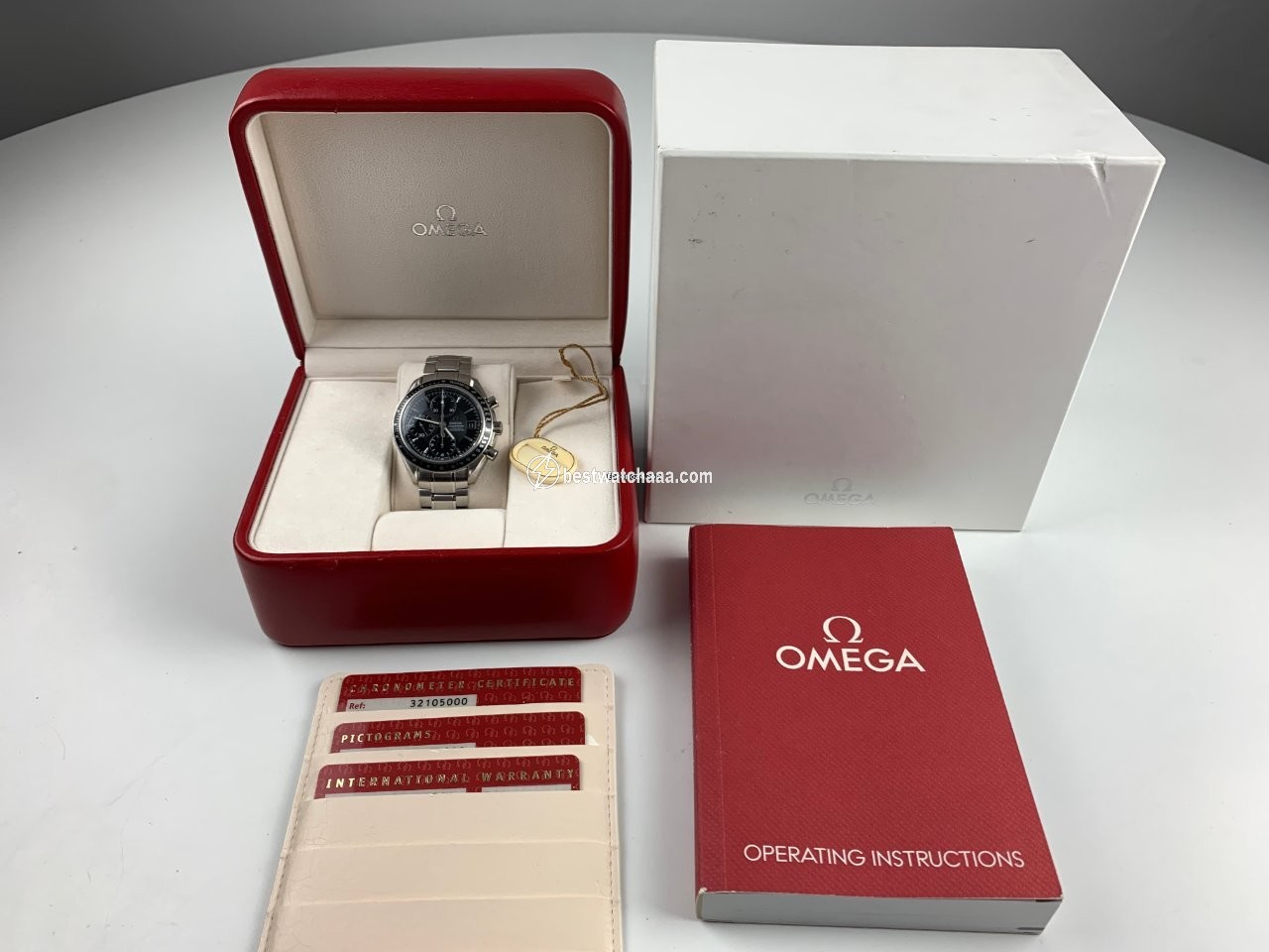 IMG_9085 Omega Speedmaster Date Mens watch Unisex Automatic Steel 32105000 Replica 2