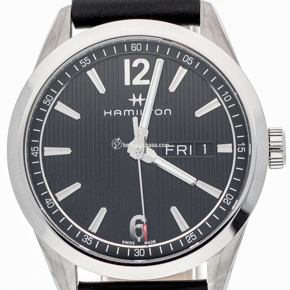 IMG_9085 Hamilton Broadway Mens watch Unisex Quartz Steel H43311735 Replica 2