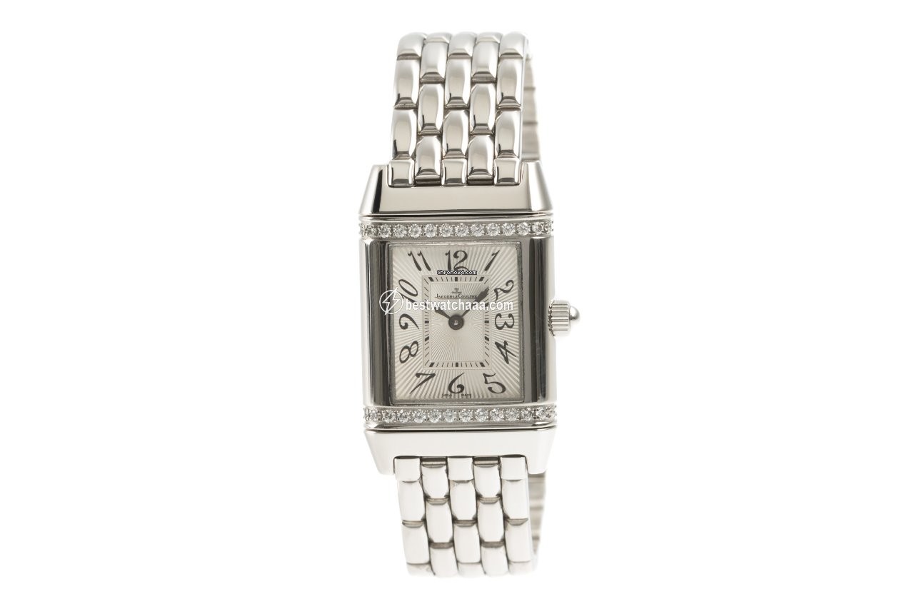 IMG_9085 Jaeger-LeCoultre Reverso Lady Womens watch Manual winding Steel 265.8.86 Replica 2
