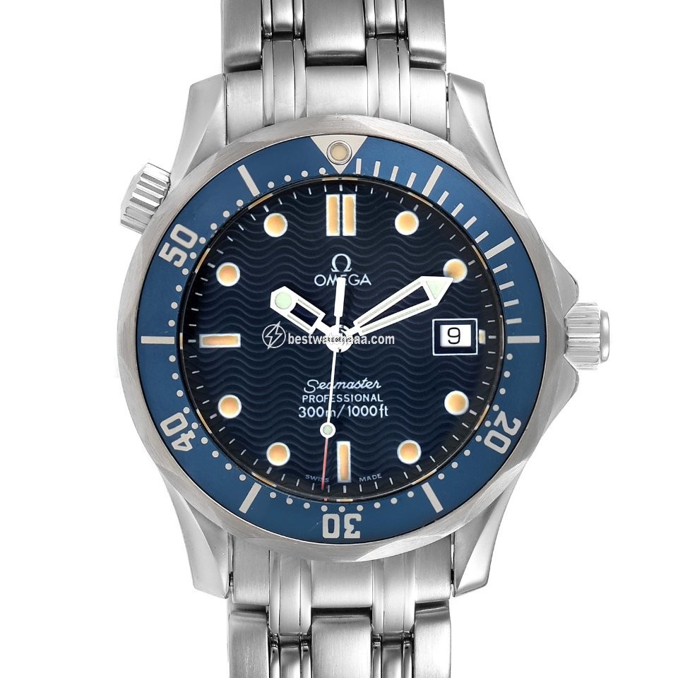 IMG_9085 Omega Seamaster Diver 300 M Mens watch Unisex Quartz Steel 2561.80.00 Replica 2