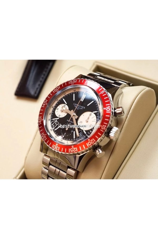 IMG_9085 Longines Heritage Mens watch Unisex Automatic Steel L2.808.4.52.6 Replica 2