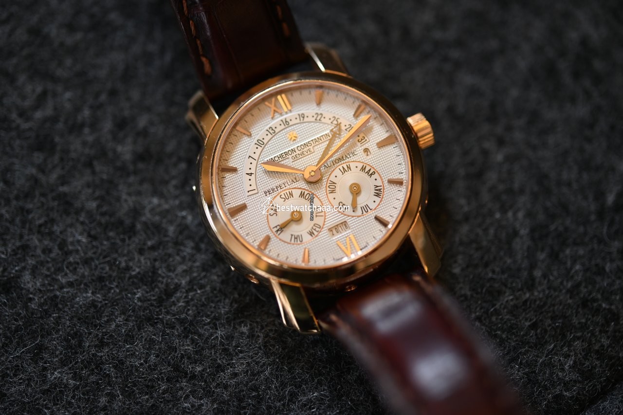 IMG_9085 Vacheron Constantin Malte Mens watch Unisex Automatic Rose gold 47031 000R Replica 2