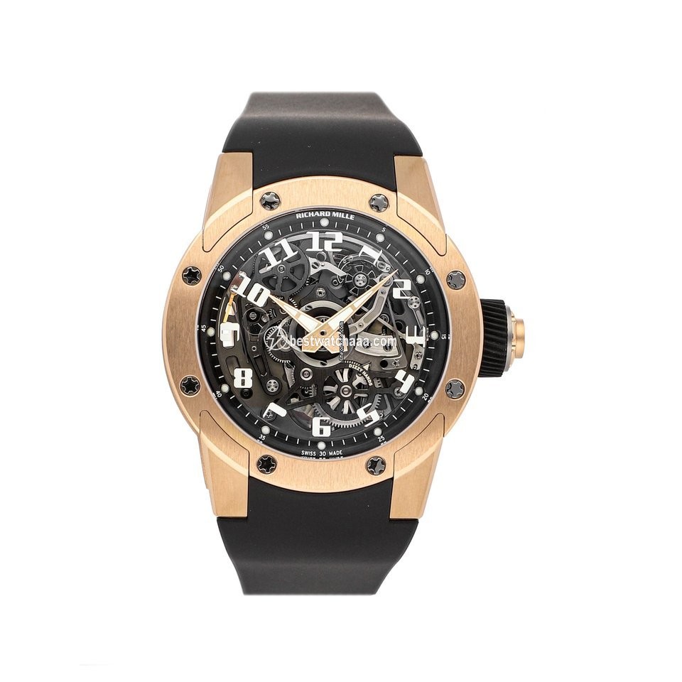 IMG_9085 Richard Mille RM 63 Mens watch Unisex Automatic Rose gold RM63-01 Replica 2