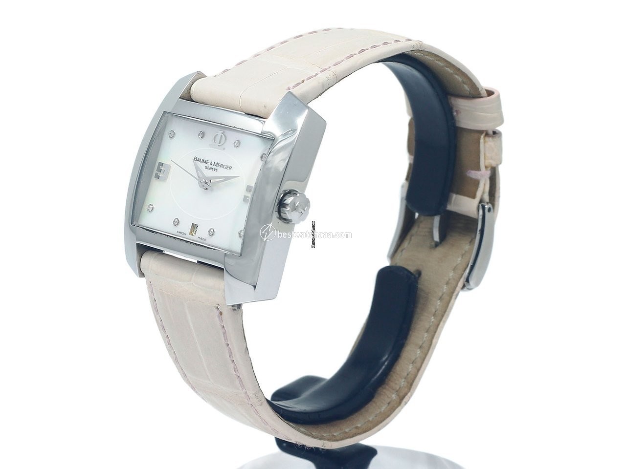 IMG_9085 Baume & Mercier Hampton Womens watch Quartz Steel 3752429 Replica 2