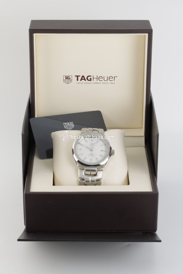 IMG_9085 TAG Heuer Link Calibre 5 Mens watch Unisex Automatic Steel WBC2111.BA0603 Replica 2