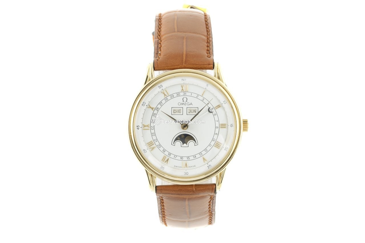 IMG_9085 Omega Mens watch Unisex Automatic Yellow gold 156.003 Replica 2