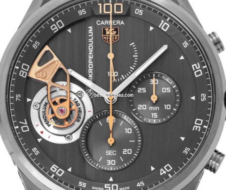 IMG_9085 TAG Heuer Carrera Mens watch Unisex Automatic Titanium CAR2B83.FC6339 Replica 2