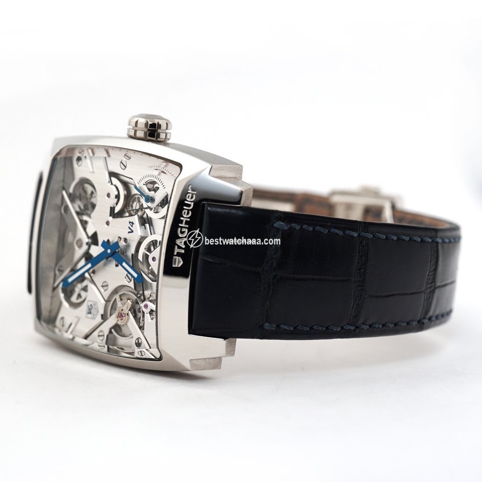 IMG_9085 TAG Heuer Monaco V4 Mens watch Unisex Automatic Platinum WAW2170.FC6261 Replica 2