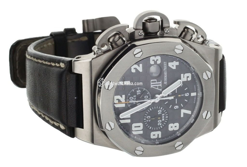 IMG_9085 Audemars Piguet Royal Oak Offshore Chronograph Mens watch Unisex Automatic Titanium 25863TI Replica 2