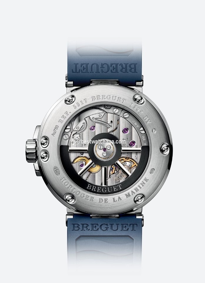 IMG_9085 Breguet Marine Mens watch Unisex Automatic White gold 5517BB Y2 5ZU Replica 2