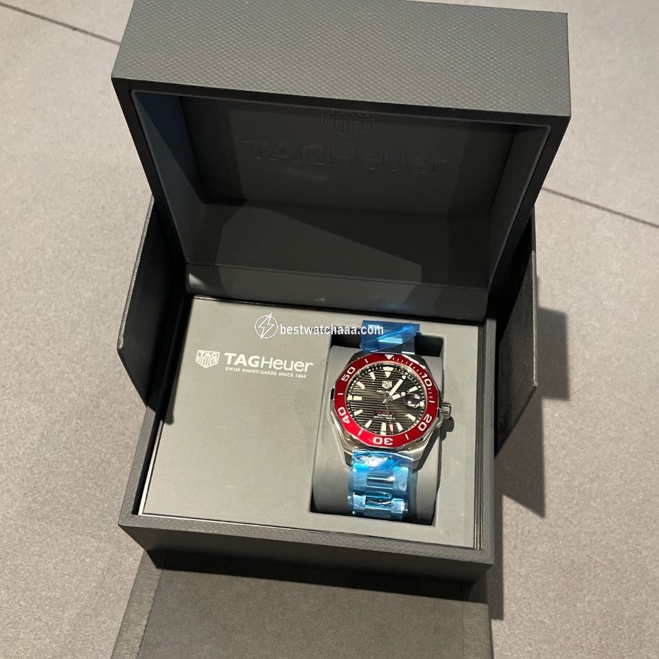 IMG_9085 TAG Heuer Aquaracer 300M Mens watch Unisex Automatic Way201k ba0927 Replica 2