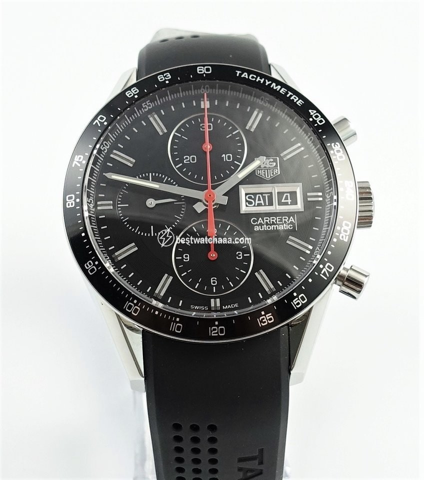 IMG_9085 TAG Heuer Carrera Calibre 16 Mens watch Unisex Automatic Steel cv201ah.ft6014 Replica 2
