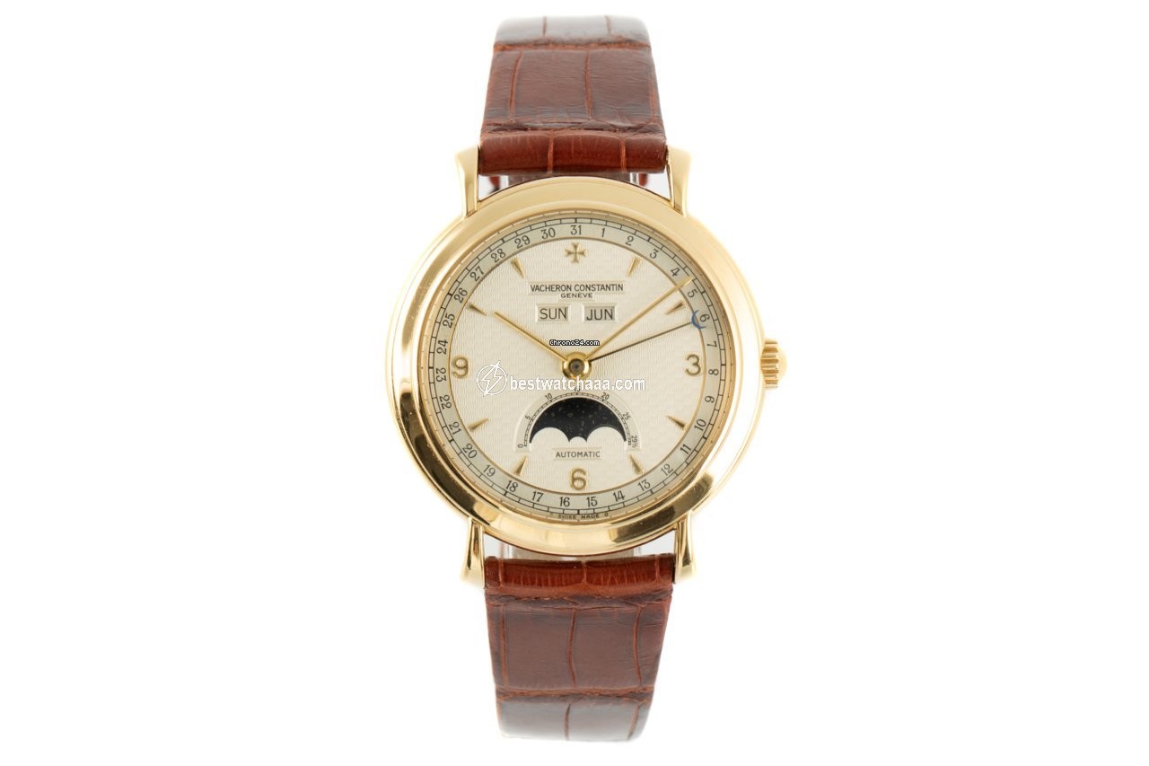 IMG_9085 Vacheron Constantin Historiques Mens watch Unisex Automatic Yellow gold 47050 000J-4 Replica 2