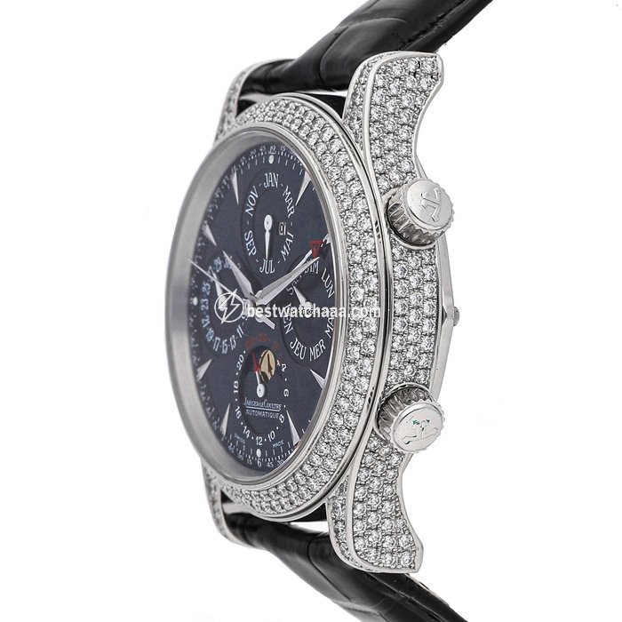 IMG_9085 Jaeger-LeCoultre Master Memovox Mens watch Unisex Automatic Platinum 1466401 Replica 2