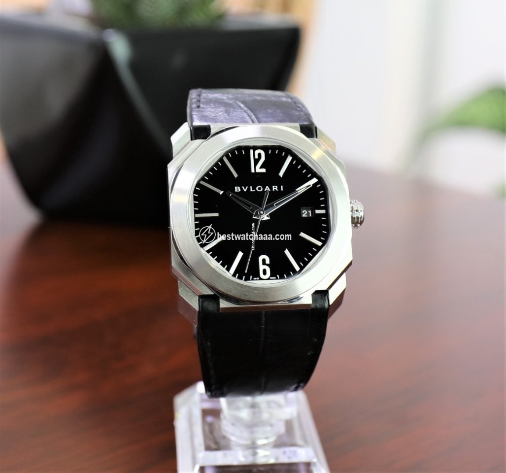 IMG_9085 Bulgari Octo Mens watch Unisex Automatic Steel 102121 BGO38BSLD Replica 2