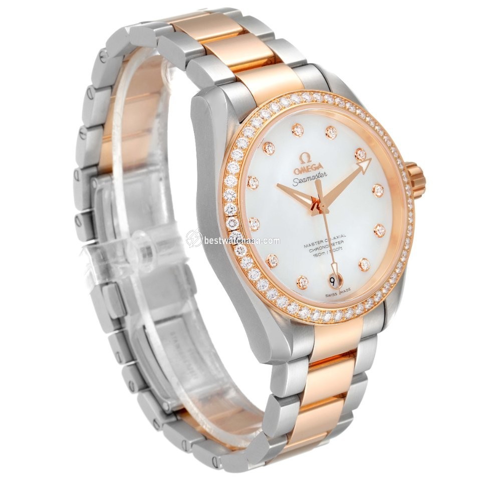 IMG_9085 Omega Seamaster Aqua Terra Womens watch Automatic Steel 231.25.39.21.55.001 Replica 2
