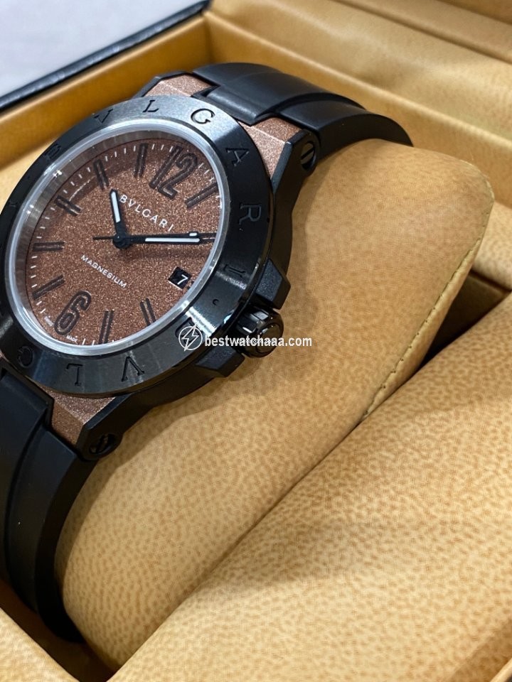 IMG_9085 Bulgari Diagono Mens watch Unisex Automatic Ceramic 102306 DG41C11SMCVD Replica 2