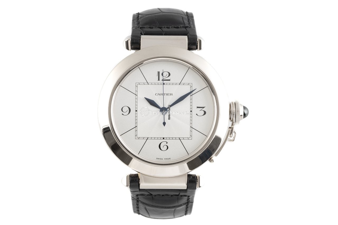 IMG_9085 Cartier Pasha Mens watch Unisex Automatic White gold 2727 Replica 2