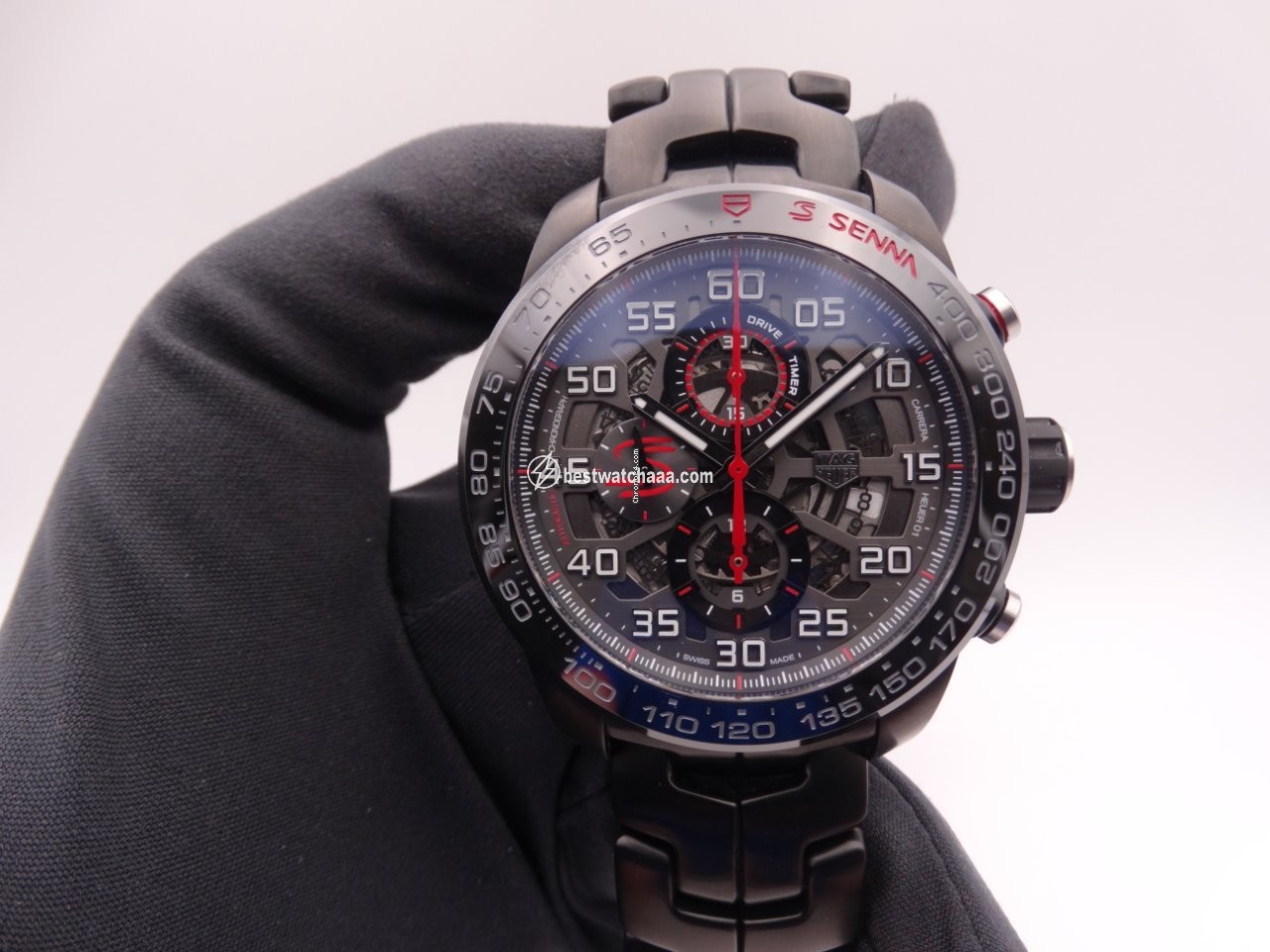 IMG_9085 TAG Heuer Carrera Calibre HEUER 01 Mens watch Unisex Automatic Steel CAR2A1L.BA0688 Replica 2