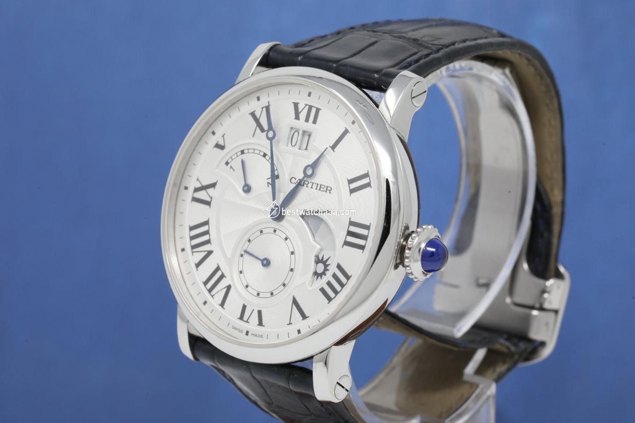 IMG_9085 Cartier Rotonde de Cartier Mens watch Unisex Automatic Steel W1556368 Replica 2